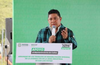 El gobierno no se va a pelear con los potosinos, afirma gobernador