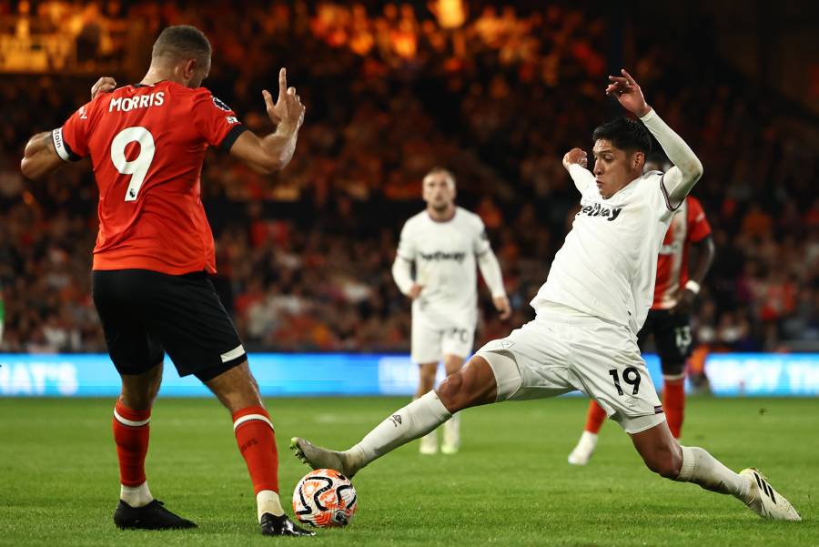 El West Ham de Edson Álvarez, líder de la Premier League tras vencer al Luton