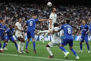 Bellingham rescata al Real Madrid ante el Getafe