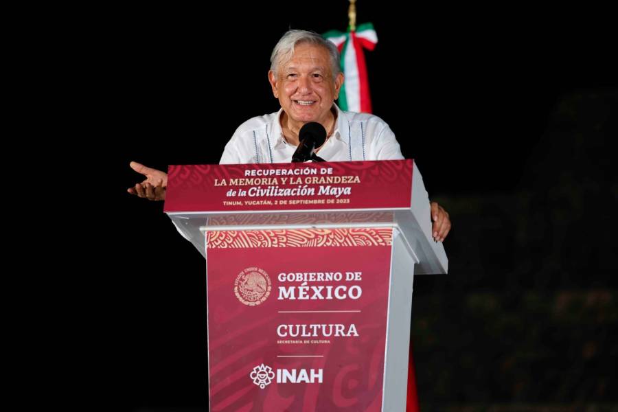 AMLO desmiente que el Tren Maya se haya descompuesto