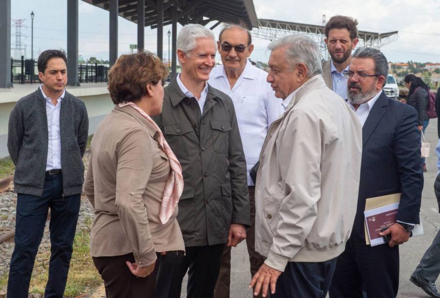 Primer tramo del Tren Toluca-CDMX será inaugurado por AMLO, Delfina y Del Mazo el 15 de septiembre