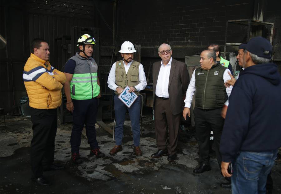 Incendio en almacén del IMSS sin pérdidas humanas y no compromete suministro de medicamentos: Zoé Robledo