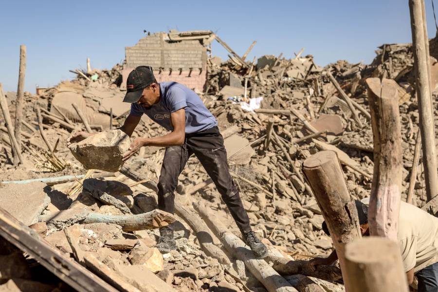 Réplica de magnitud 3.9 en Marruecos mientras continúa el rescate tras el terremoto