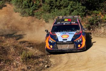Tercer lugar para Dani Sordo y C&aacute;ndido Carrera en el Rally de Acr&oacute;polis 2023