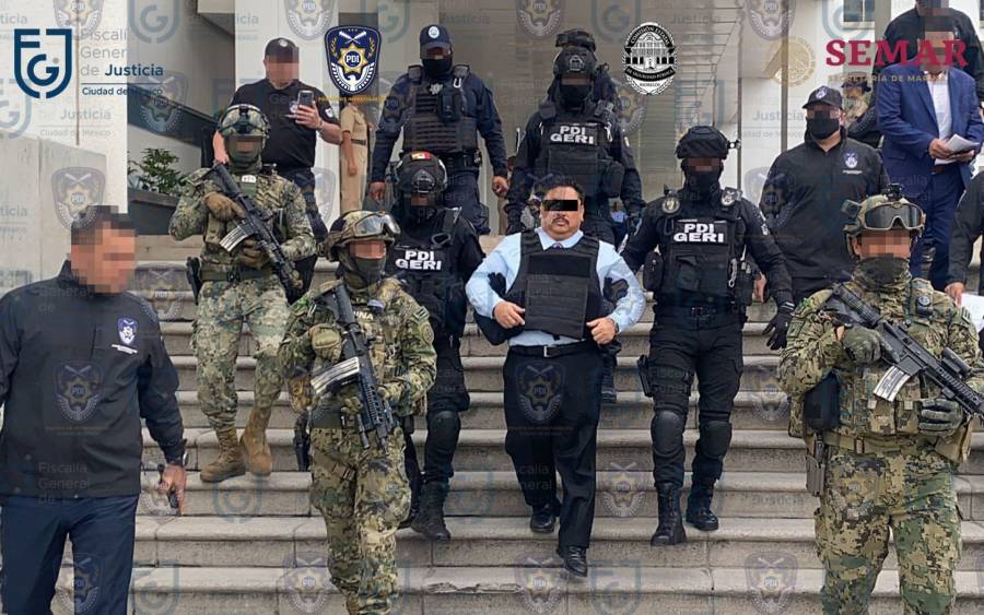 El fiscal Uriel Carmona Gándara liberado del penal, pero detenido nuevamente por cuarta vez