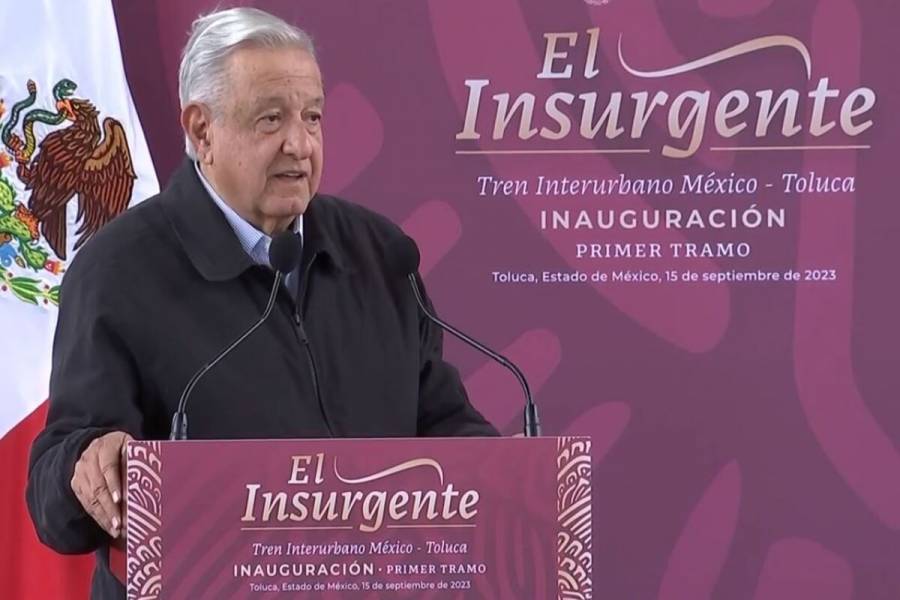 AMLO inaugura 
