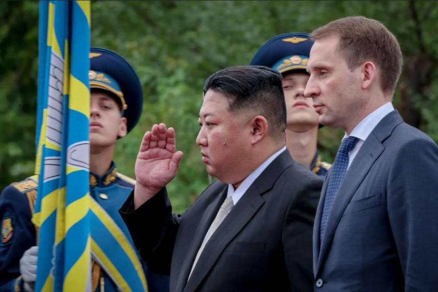 Líder norcoreano concluye su gira de varios días por Rusia