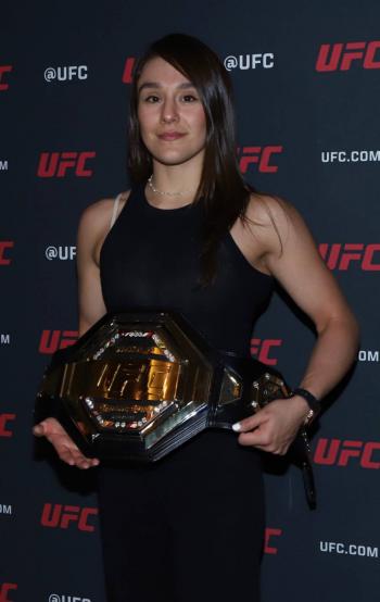 &Eacute;pico empate de Alexa Grasso en Las Vegas: La campeona mexicana se impone en el oct&aacute;gono