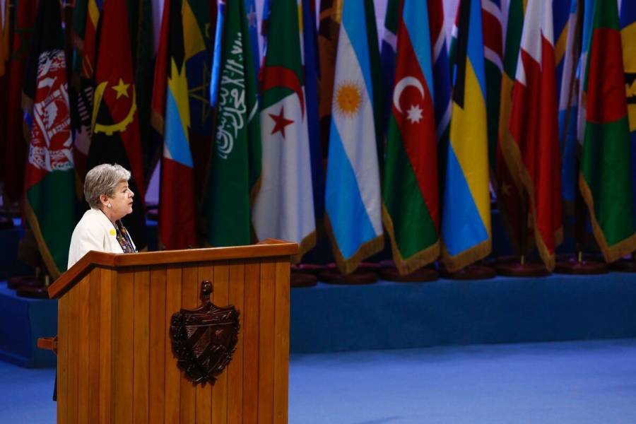 Alicia Bárcena cierra gira de trabajo en Cuba; inaugura Consulado mexicano