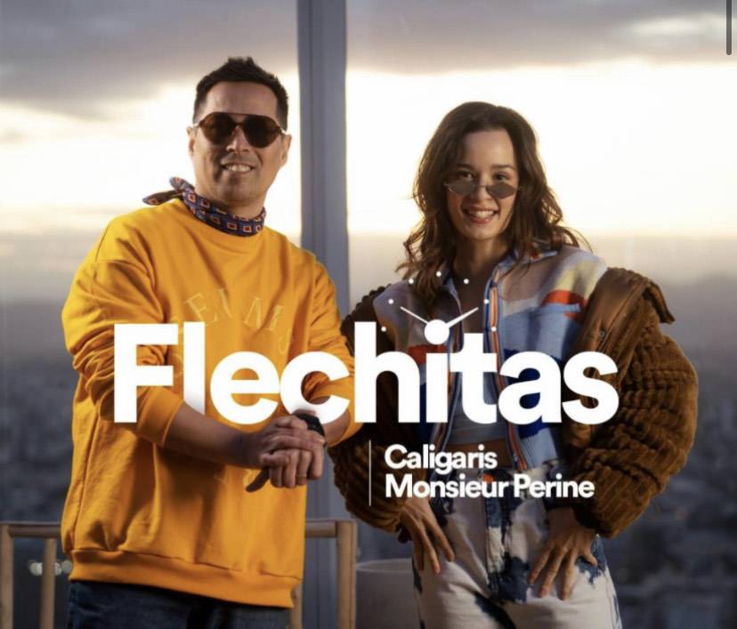 LOS CALIGARIS & MONSIEUR PERINE  PRESENTAN SU NUEVO SENCILLO  “FLECHITAS”