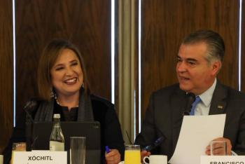 Xóchitl Gálvez se reúne con el CCE