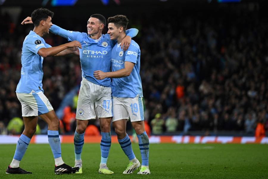 Julián Álvarez da brillo a la estrella del Manchester City en la Champions League