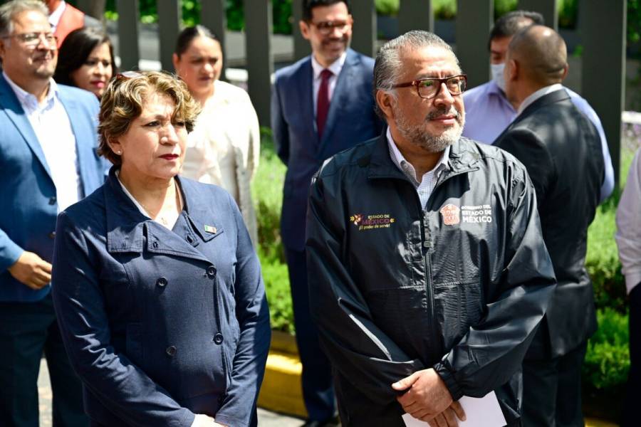 Delfina Gómez supervisa Segundo Simulacro Nacional en Edomex