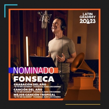 Fonseca recibe tres nominaciones al Latin Grammy por 