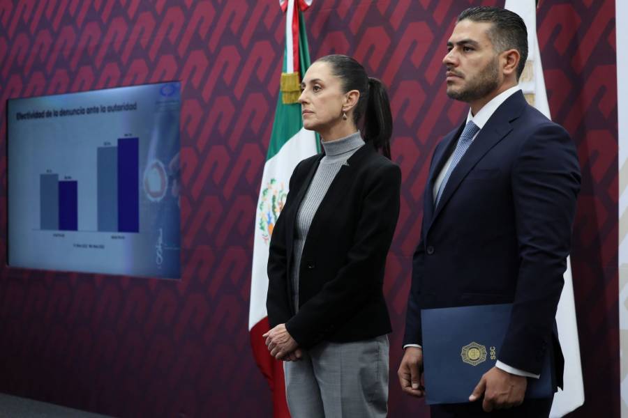 Sheinbaum “descarta” apoyar a García Harfuch en aspiración por la Jefatura de Gobierno