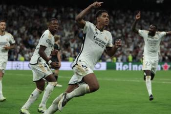 Bellingham rescata al Real Madrid en su estreno en la Champions