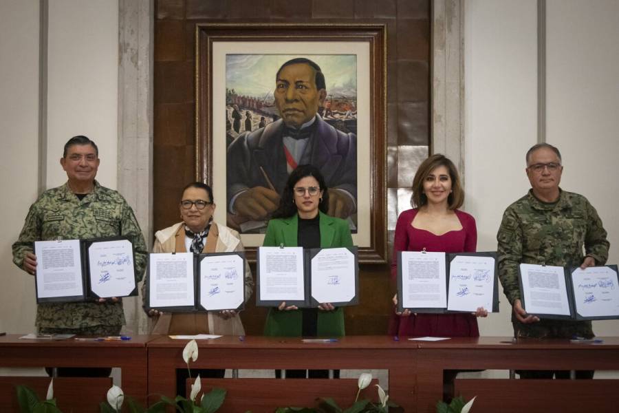 Firman convenio de testamentos para trabajadores de Seguridad