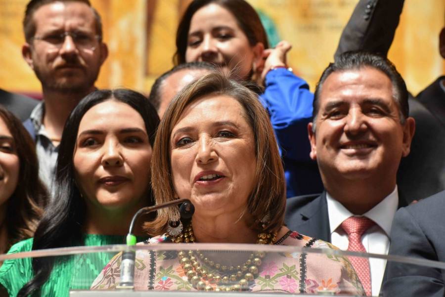 AMLO declina hablar sobre la titulación de Xóchitl; será abordado por varios medios, dice