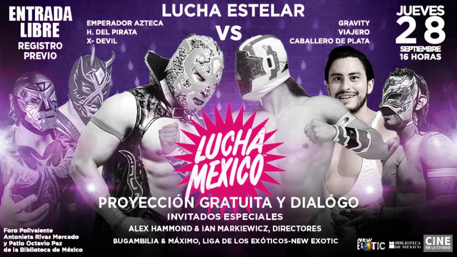 Día Nacional de la Lucha Libre se celebrará con una función y proyección de cine