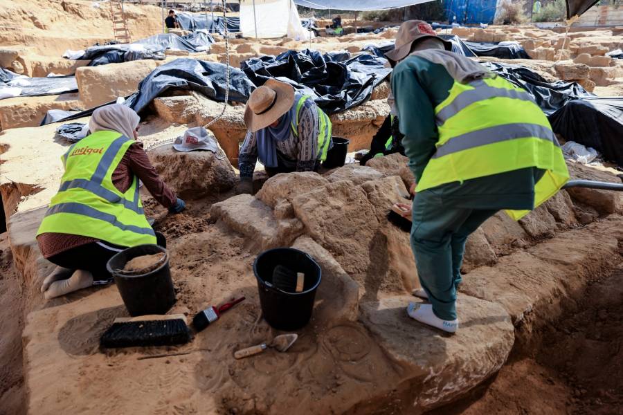 Descubren en Gaza 4 tumbas de 2.000 años de antiguedad