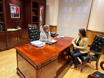Se reúne alcaldesa de Tecámac con Delfina Gómez; ven pendientes