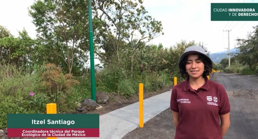 Gobierno de la CDMX rehabilitó Parque Ecológico en el Ajusco