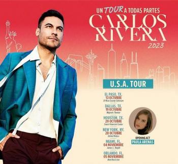 Paula Arenas invitada especial de Carlos Rivera en “Un Tour a Todas Partes