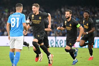 Real Madrid gana al Napoli y lidera en solitario su grupo en la Champions League