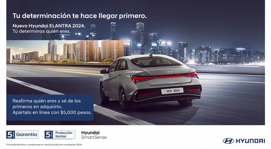 Hyundai Anuncia la Preventa en M&eacute;xico del Nuevo Elantra 2024, Promete M&aacute;s Estilo, Seguridad y Vanguardia Tecnol&oacute;gica