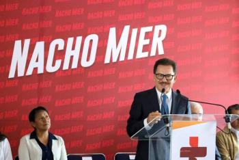 Tengo la legitimidad que me da el apoyo de los poblanos: Nacho Mier