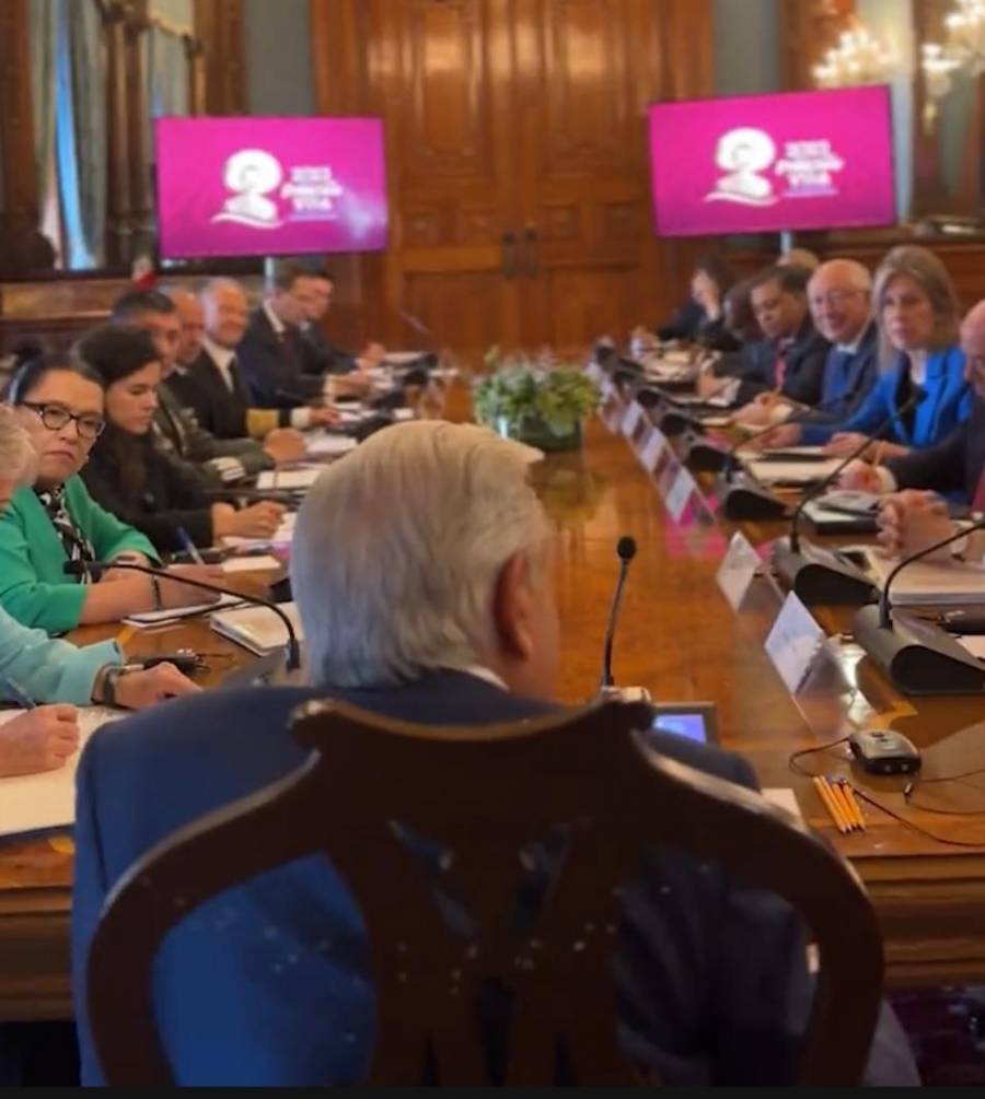 AMLO encabeza diálogo de alto nivel con Blinken y comitivas