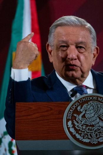 Autorización para la construcción de un muro, es un retroceso, considera López Obrador