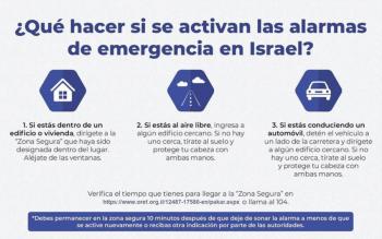 Embajada de M&eacute;xico en Israel ofrece asistencia y protecci&oacute;n consular a la comunidad mexicana