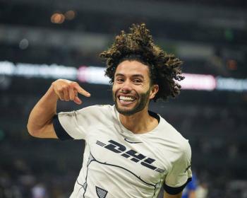 Chino Huerta en racha goleadora
