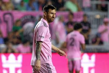 Messi cierra una fren&eacute;tica primera etapa en EEUU y encara un largo par&oacute;n