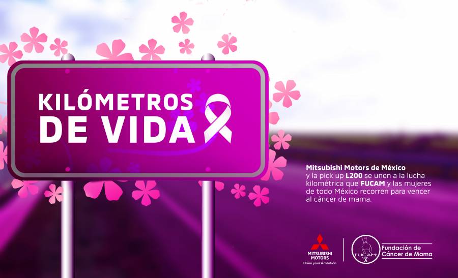 Mitsubishi Motors y FUCAM se unen para combatir el cáncer de mama en México