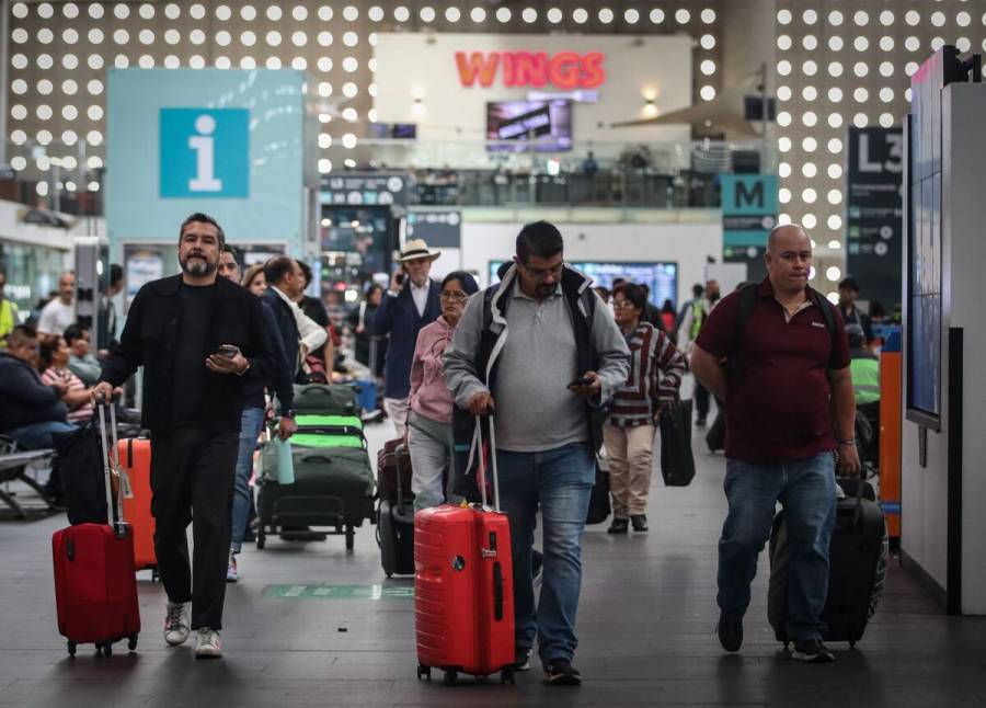 Más de 79 millones de pasajeros viajaron por México de enero a agosto de 2023