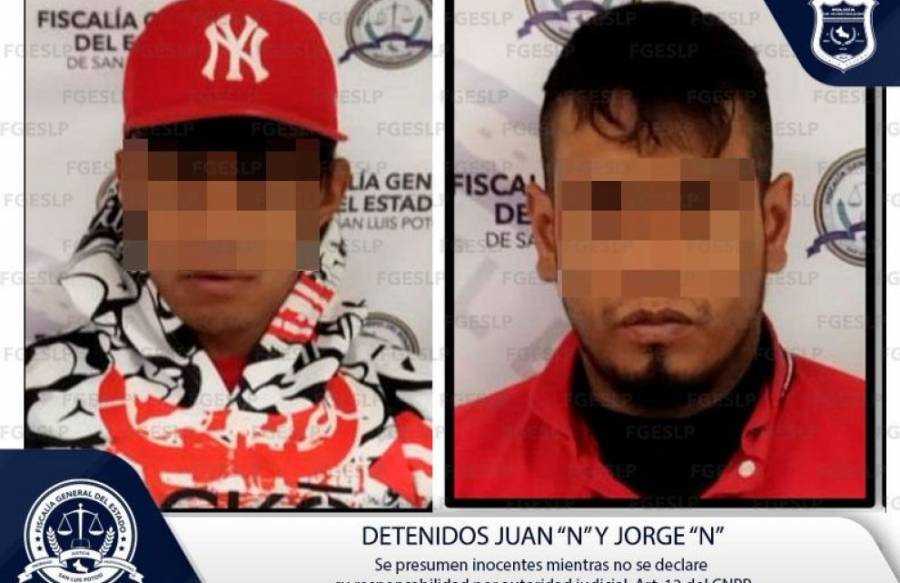 SLP: FGE captura a agresores de joven en Colonia Jacarandas