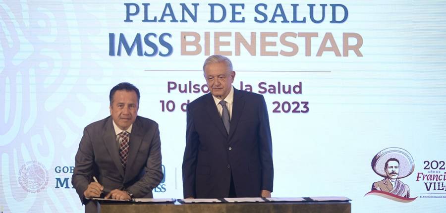 Presidente afianza acuerdo IMSS-Bienestar con 23 entidades; atenderá 53.2 millones de personas sin seguridad social