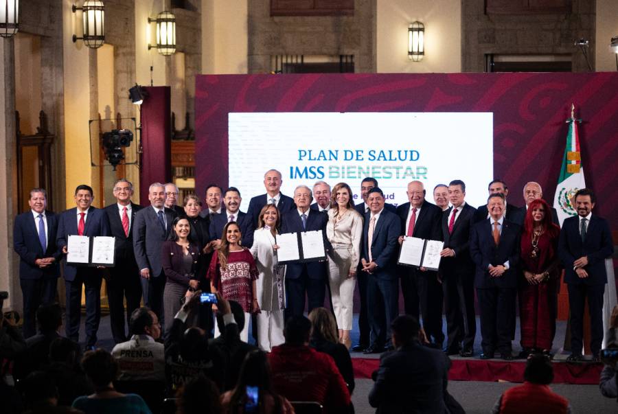 Se adhieren formalmente 23 entidades al IMSS-Bienestar