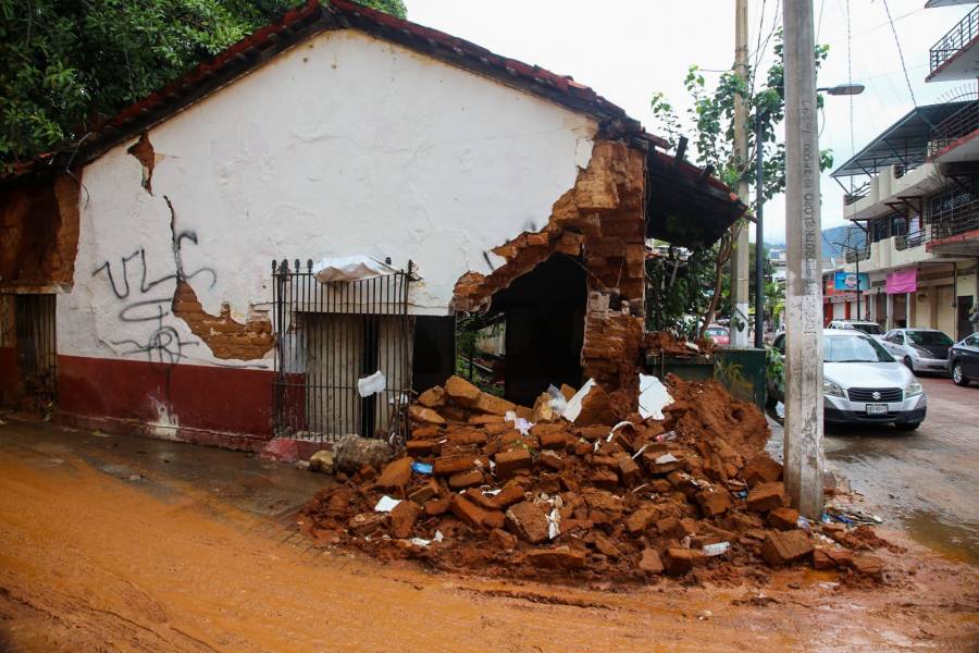 Tormenta tropical Max causa devastación en Guerrero
