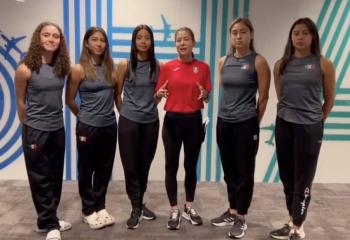 Gimnastas anuncian regreso a M&eacute;xico tras quedar varadas en Israel