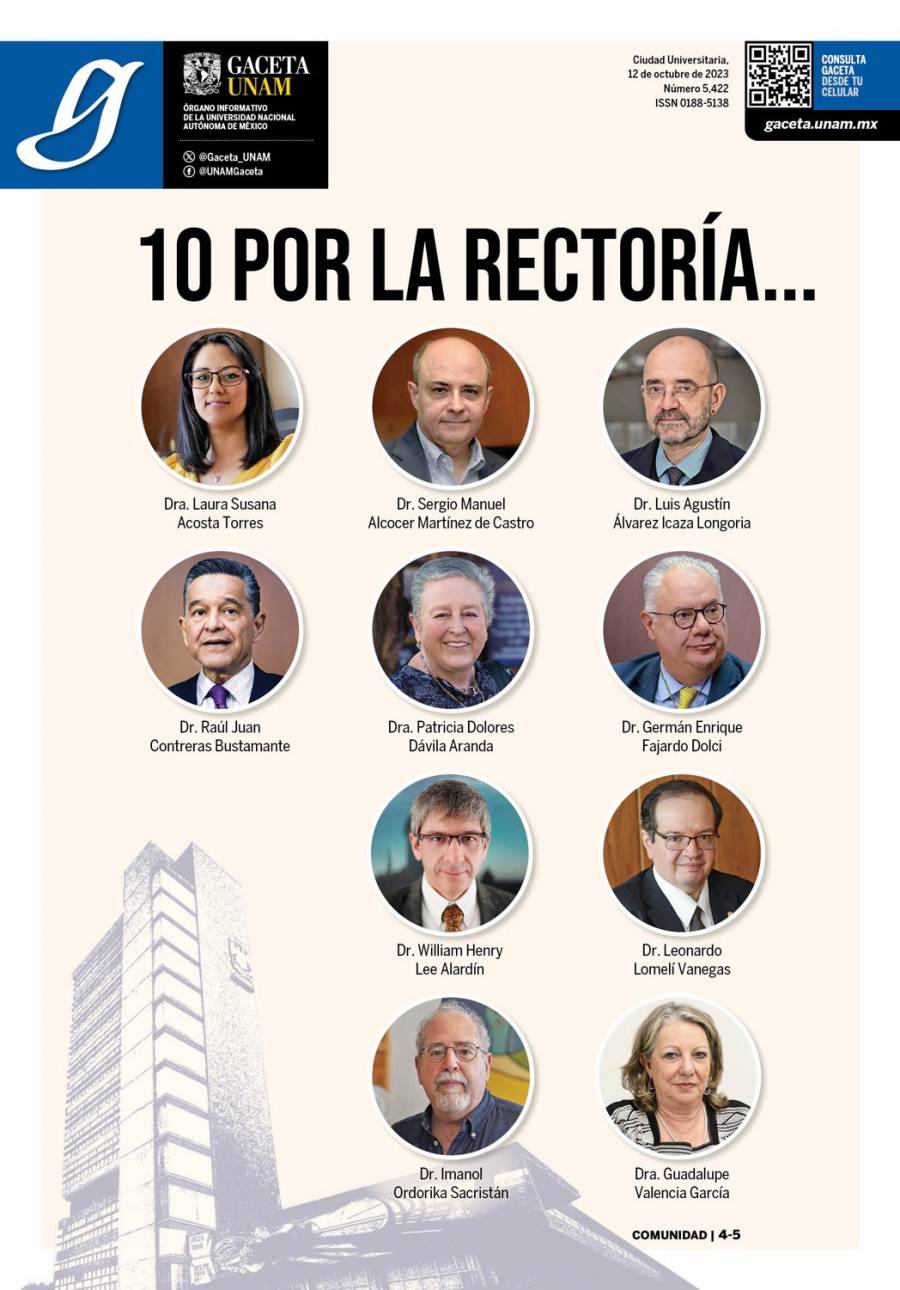 Tres mujeres son candidatas a Rectoras de la Máxima Casa de Estudios