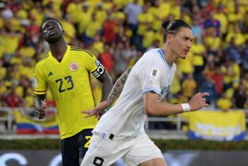 Uruguay rescata un empate en Barranquilla y amarga a Colombia