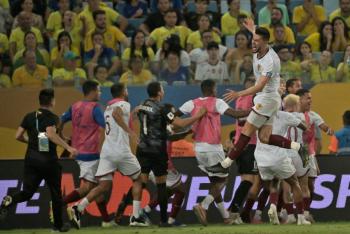 Venezuela da la sorpresa y empata ante Brasil rumbo al Mundial 2026