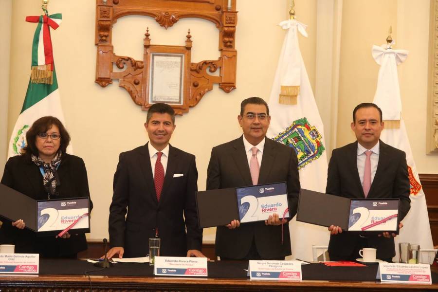 Rinde su Segundo Informe de Labores, el Edil, Eduardo Rivera