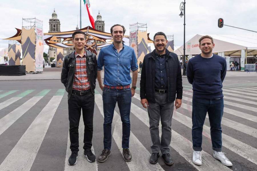 CDMX presenta portal para recibir opiniones sobre peatonalización del Zócalo