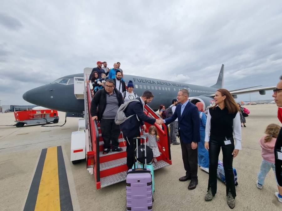 Continúa operación de repatriación de mexicanos varados en Israel