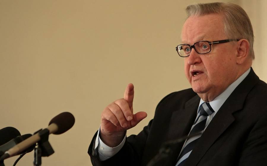 Fallece expresidente finland&eacute;s Martti Ahtisaari, Nobel de la Paz en 2008