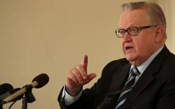 Fallece expresidente finland&eacute;s Martti Ahtisaari, Nobel de la Paz en 2008